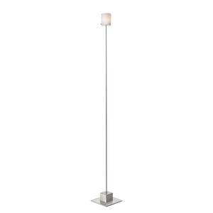 Staande LED-lamp Slim II Wit - Glas - Metaal - 15 x 120 x 15 cm