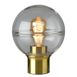 Tischleuchte Tokio I Klarglas / Eisen - 1-flammig - Gold - Durchmesser: 20 cm
