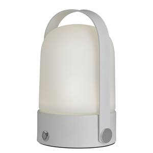 Lampe Soft Verre dépoli / Fer - 1 ampoule - Blanc