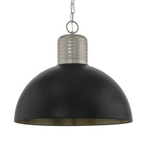 Hanglamp Coldridge aluminium - 1 lichtbron - Zwart - Diameter: 53 cm