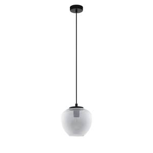 Hanglamp Priorat III glas / staal - 1 lichtbron - Diameter: 24 cm