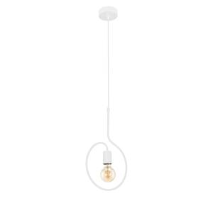 Suspension Cottingham Acier - 1 ampoule - Blanc