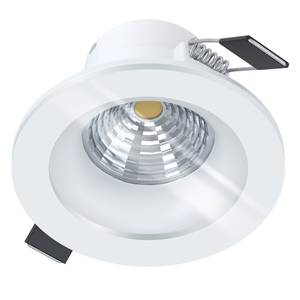 LED-Einbauleuchte Salabate III Klarglas / Aluminium - 1-flammig