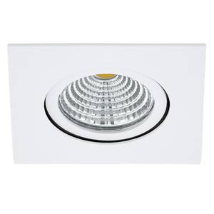 LED-inbouwlamp Saliceto X transparant glas / aluminium - 1 lichtbron