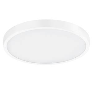 LED-plafondlamp Fueva I kunststof / aluminium - 1 lichtbron