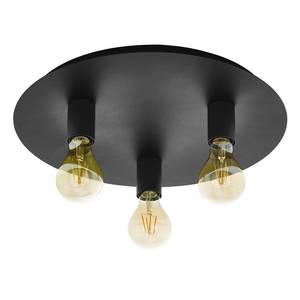 Plafondlamp Passano staal - Aantal lichtbronnen: 3