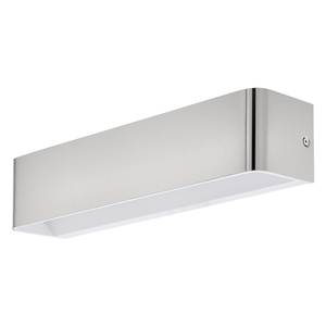 LED-Wandleuchte Sania Aluminium - 1-flammig - Silber - Breite: 37 cm