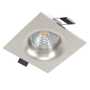 LED-inbouwlamp Saliceto II transparant glas / aluminium - 1 lichtbron