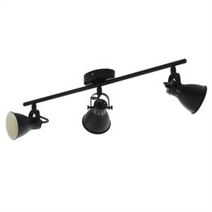 LED-plafondlamp Seras staal - Aantal lichtbronnen: 3