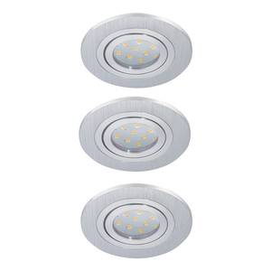 LED-plafondlamp Areitio III transparant glas / aluminium - 3 lichtbronnen