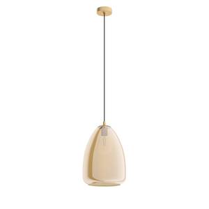 Hanglamp Alobrase IV glas / staal - 1 lichtbron