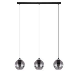 Hanglamp Ariscani transparant glas / staal - 3 lichtbronnen