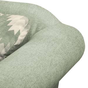 Sofa Colares (2-Sitzer) Webstoff - Mintgrau
