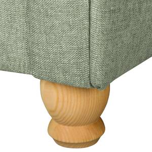Sofa Colares  (3-Sitzer) Webstoff - Mintgrau