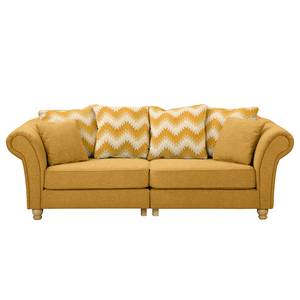 Sofa Colares (2-Sitzer) Webstoff - Safrangelb