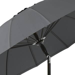 Parasol Sundy aluminium/polyester - Zwart