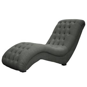 Chaise relax Cenon Microfibre - Gris