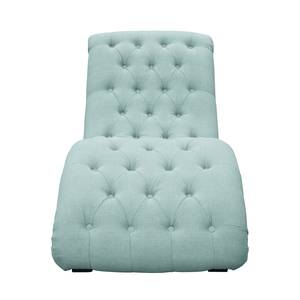 Chaise relax Cenon Microfibre - Bleu pastel