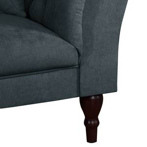 Sofa Callas (3-Sitzer) Microfaser - Dunkelgrau
