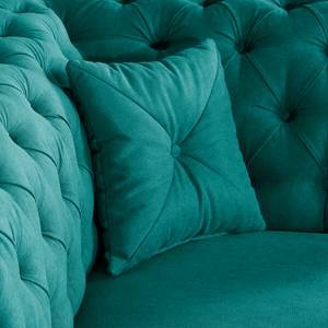 Canapé Callas (3 places) Microfibre - Turquoise