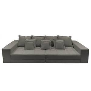 Bigsofa Breval Microfaser - Grau