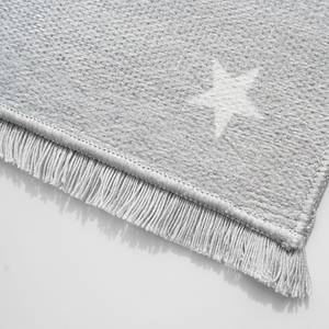 Tapis enfant Stars Fibres synthétiques - Gris clair - 140 x 190 cm