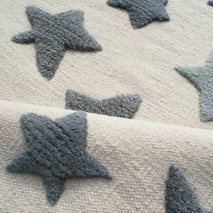 Kindervloerkleed Seastar wol - Blauw grijs - 100 x 160 cm