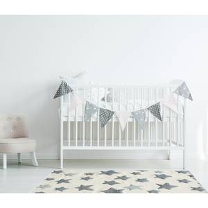 Kindervloerkleed Seastar wol - Blauw grijs - 100 x 160 cm