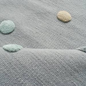 Kinderteppich Colordots Wolle - Lichtgrau - 100 x 160 cm