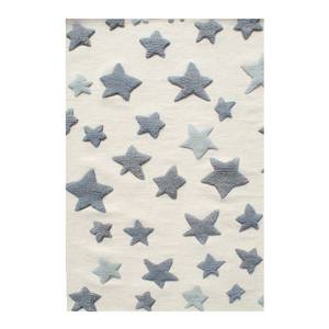 Kindervloerkleed Seastar wol - Blauw grijs - 120 x 180 cm