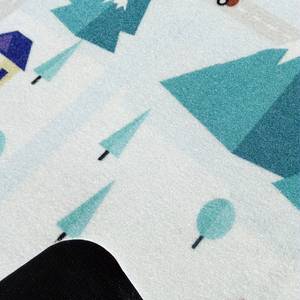 Tapis enfant Playlove Mountain Fibres synthétiques - Bleu clair / Bleu pastel