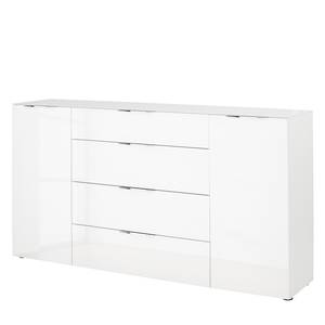 Sideboard Trend I Glas - Weiß