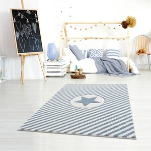 Tapis enfant Decostar Fibres synthétiques - Bleu pastel - 160 x 230 cm