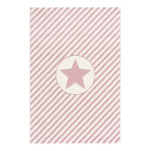 Tapis enfant Decostar Fibres synthétiques - Rose bébé - 160 x 230 cm