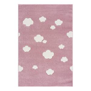 Kindervloerkleed Sky Cloud kunstvezels - Oud pink - 120 x 180 cm