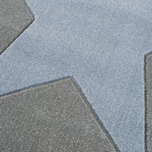 Tapis enfant Shootingstar Fibres synthétiques - Gris / Bleu pigeon - 160 x 230 cm