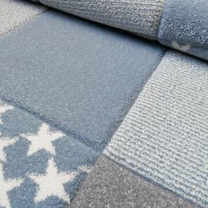 Tapis enfant Starwalk Fibres synthétiques - Gris / Bleu pigeon - 160 x 230 cm