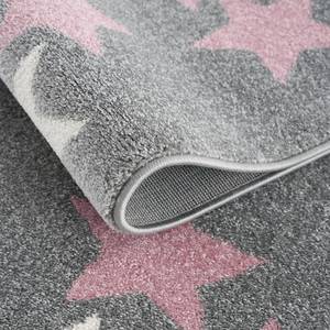 Kindervloerkleed Spring kunstvezels - Grijs/pink - 120 x 180 cm