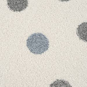 Kindervloerkleed Confetti kunstvezels - Crèmekleurig/Grijs - 160 x 230 cm