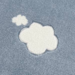 Kindervloerkleed Sky Cloud kunstvezels - Duifgrijs - 160 x 230 cm