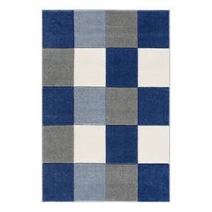 Kinderteppich Checkerboard Kunstfaser - Blau - 120 x 180 cm