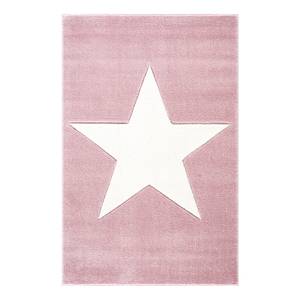 Tapis enfant Shootingstar Fibres synthétiques - Rose vieilli / Crème - 160 x 230 cm