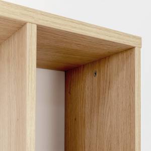 Kompaktgarderobe Strada eikenhouten look/wit