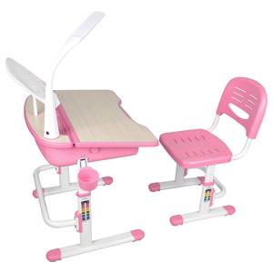 Bureau enfant Comfortline I Blanc / Rose