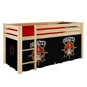 Spielbett Pino Pirates Kiefer Natur - Mit Leiter