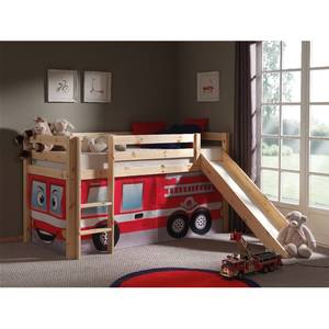 Spielbett Pino Feuerwehr Beige - 210 x 114 x 218 cm