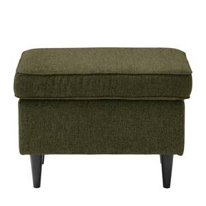 Repose-pieds Marson Tissu, microfibre - Tissu Roge: Vert olive