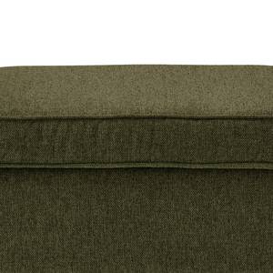 Repose-pieds Marson Tissu, microfibre - Tissu Roge: Vert olive