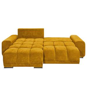 Canapé d’angle Mimet Microfibre Ranu: Jaune moutarde