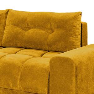 Canapé d’angle Mimet Microfibre Ranu: Jaune moutarde
